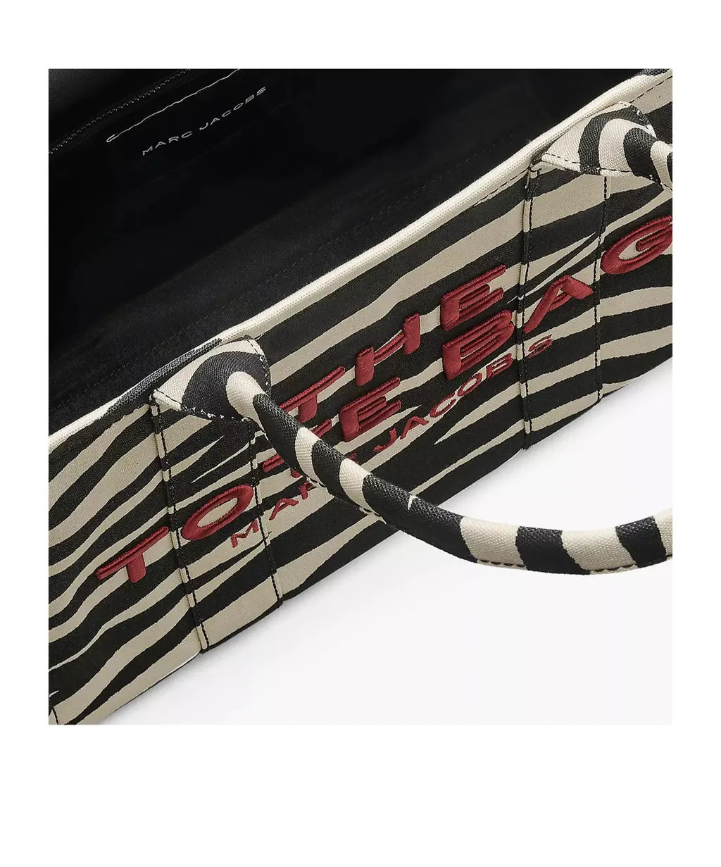 The Zebra Printed Large Tote Bag