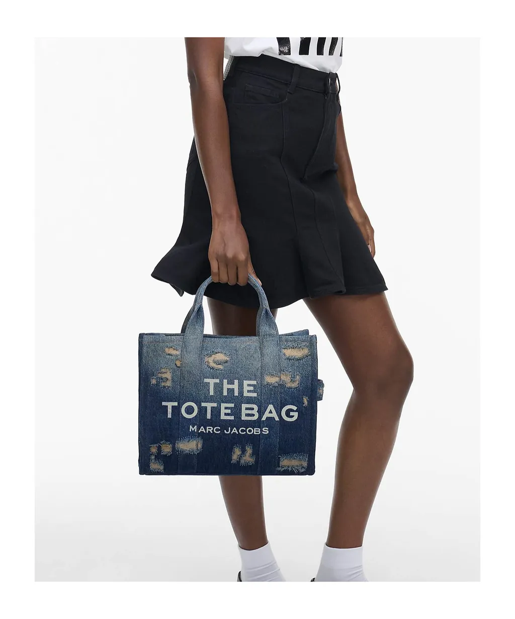 The Rip And Repair Denim Medium Tote Bag