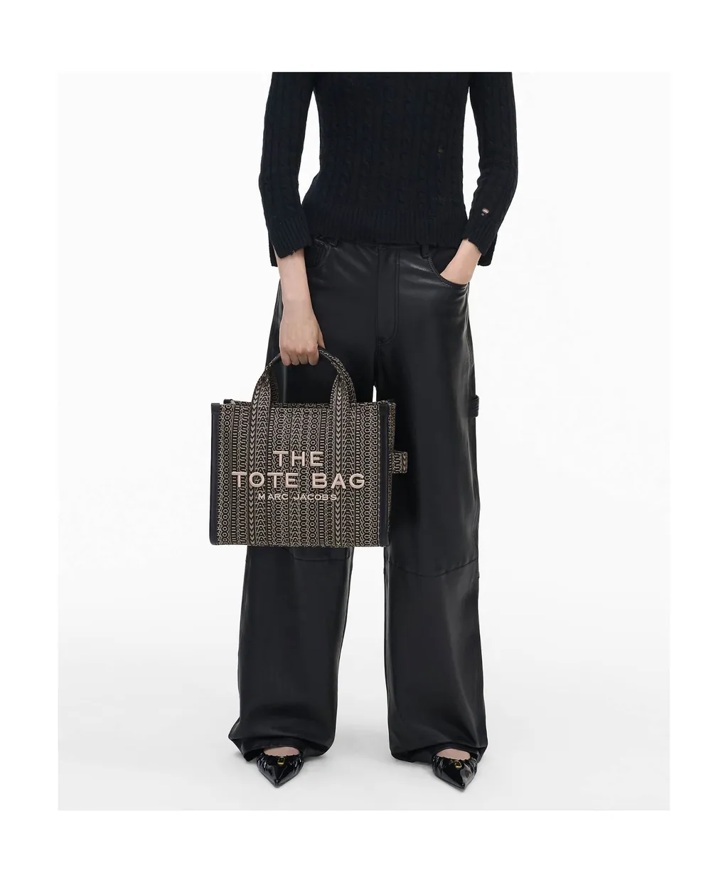 The Monogram Jacquard Medium Tote Bag