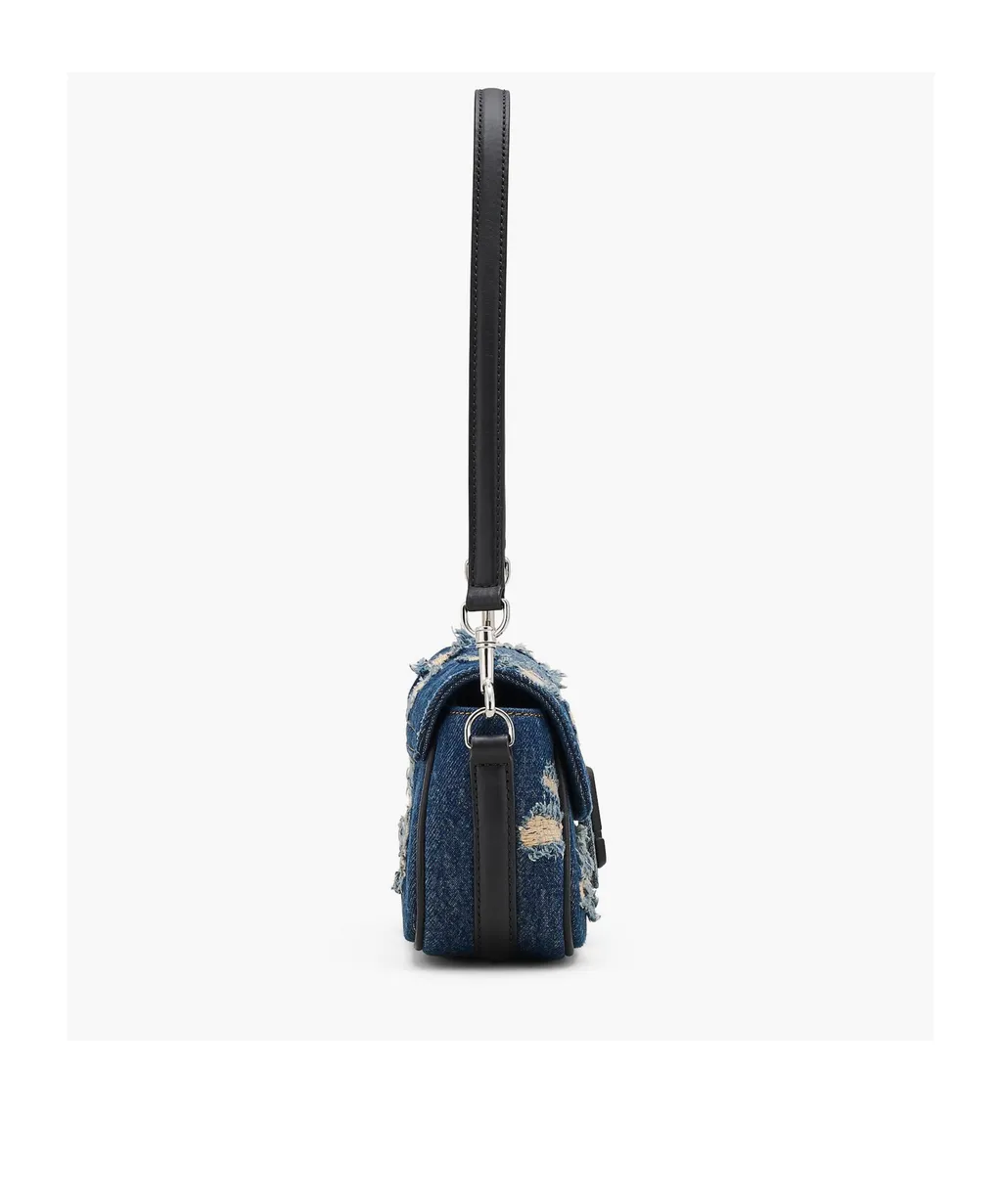 The Rip And Repair Denim Clover Shoulder Bag