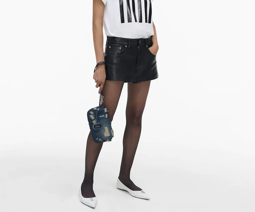 The Rip And Repair Denim Clover Shoulder Bag