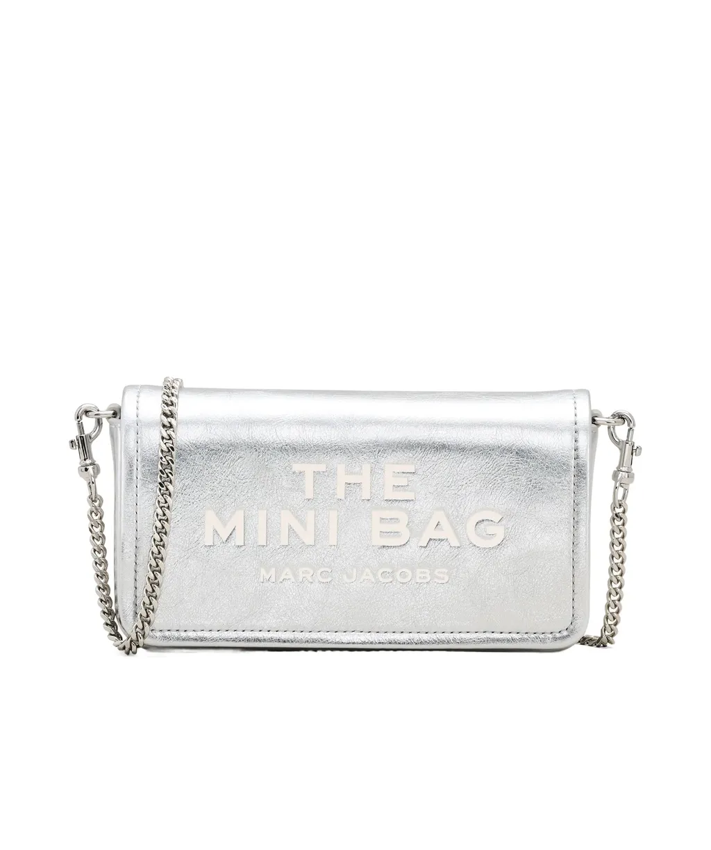 Metallic Chain Mini Crossbody Bag