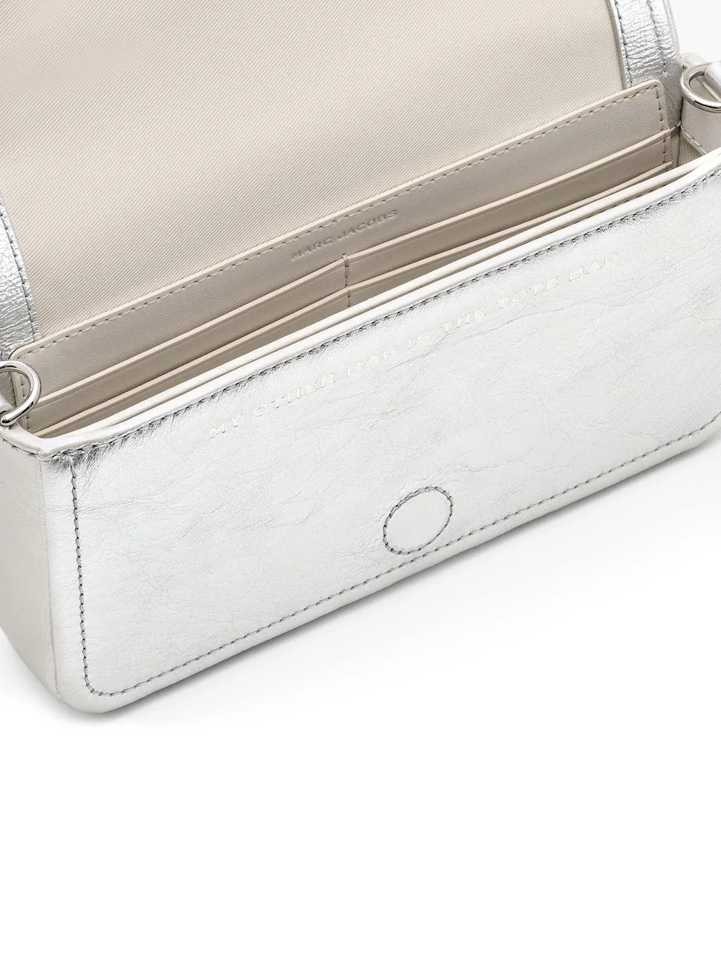 Metallic Chain Mini Crossbody Bag