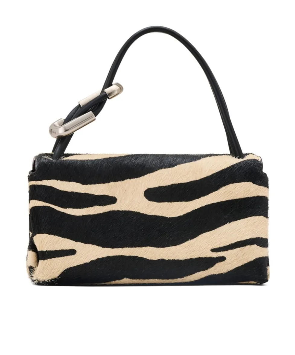 The Zebra Printed Mini Dual Bag