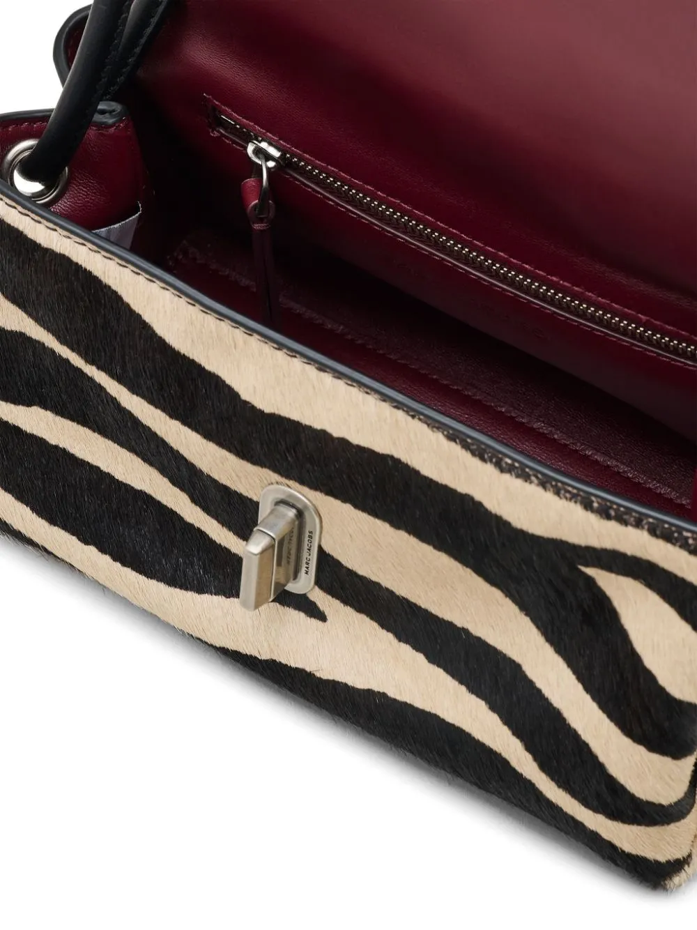 The Zebra Printed Mini Dual Bag