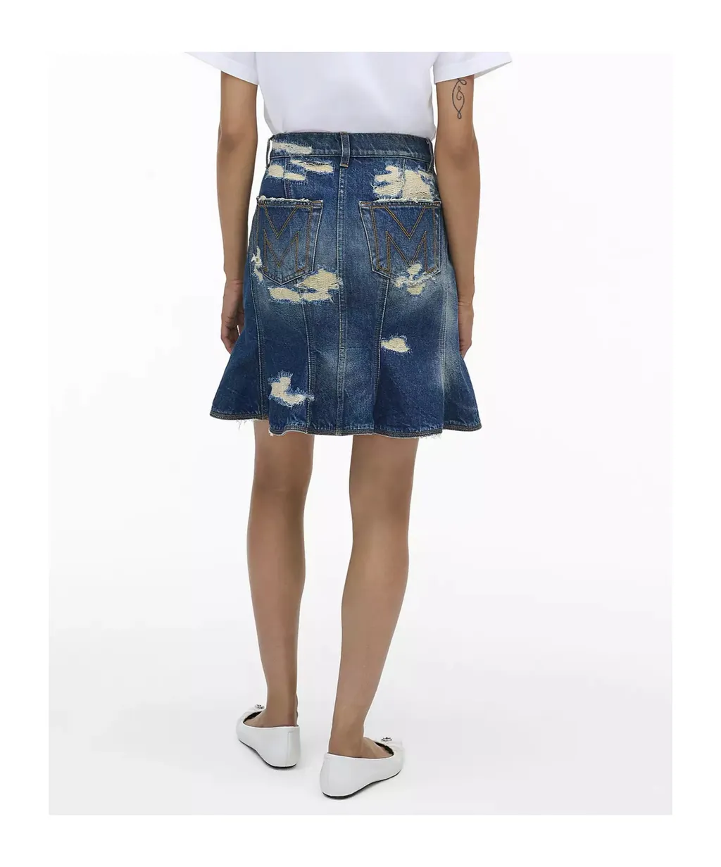 The Rip And Repair Fluted Mini Skirt