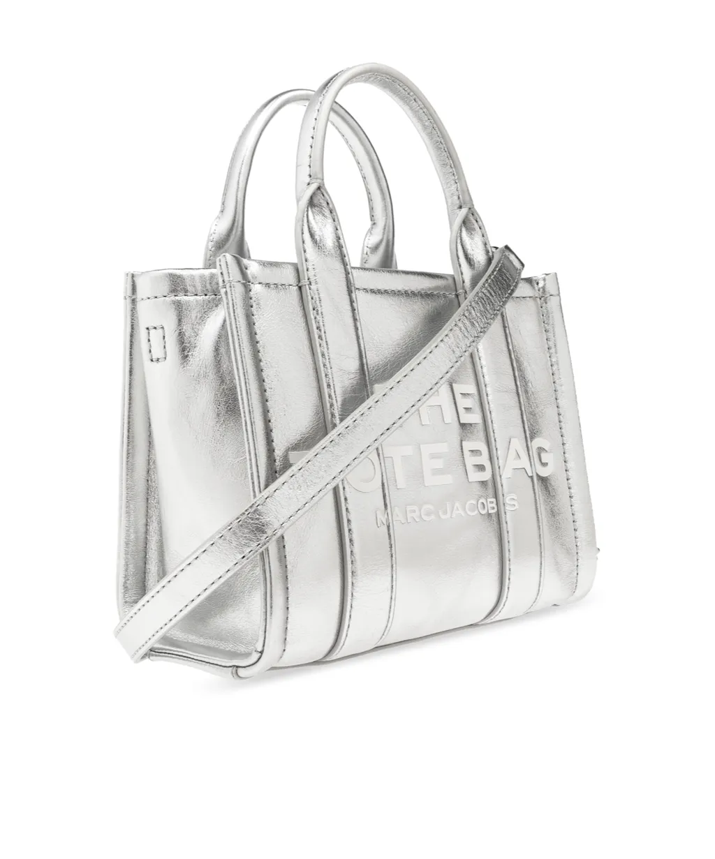 The Metallic Crossbody Tote Bag