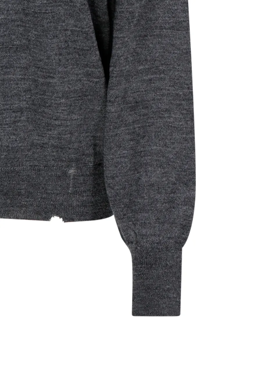 MÉLange Effect Logo Print Jumper