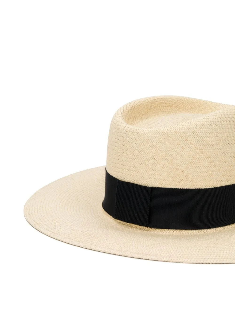 Straw Logo Plaque Hat