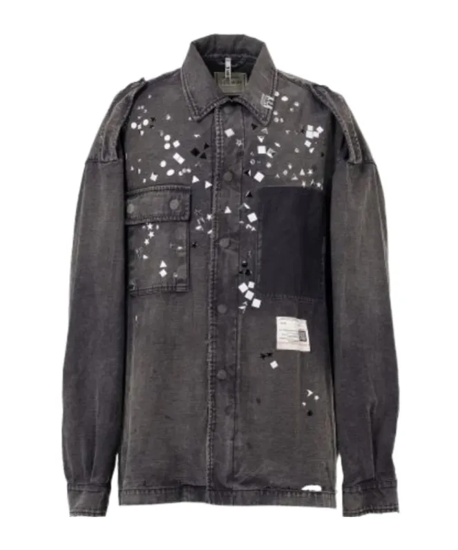 Embellished Military Shirt
