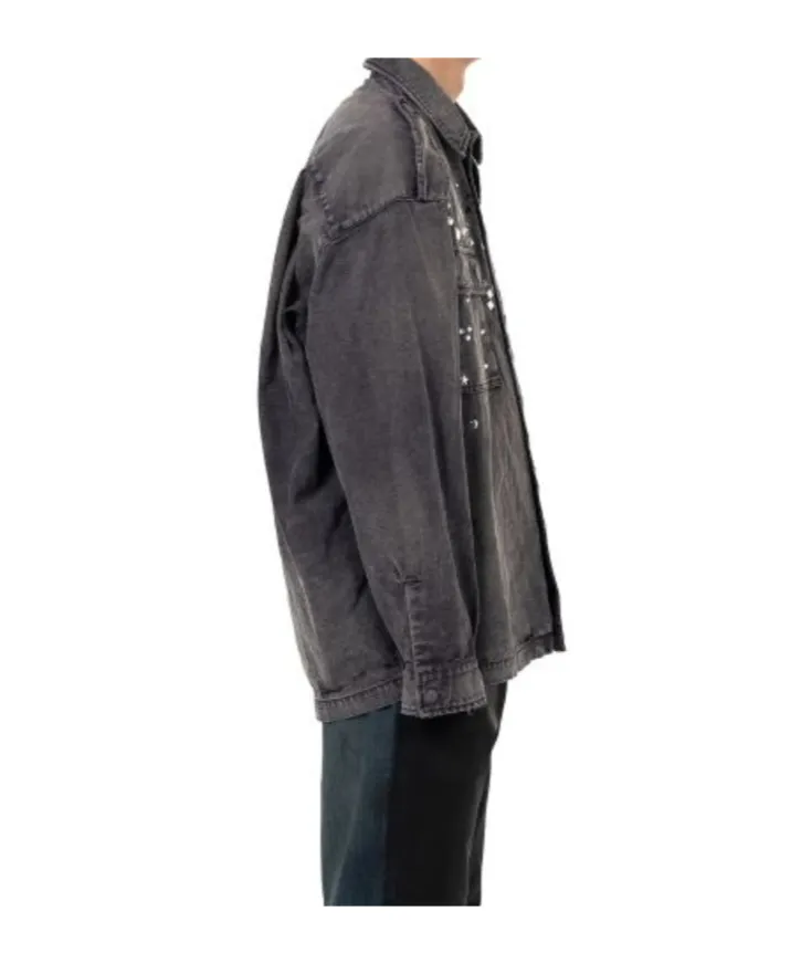 Embellished Military Shirt