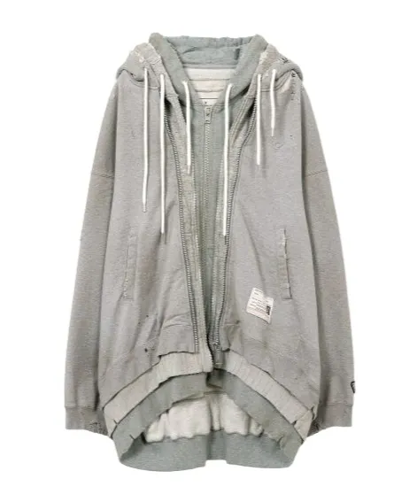 Triple Layered Zip-Up Hoodie