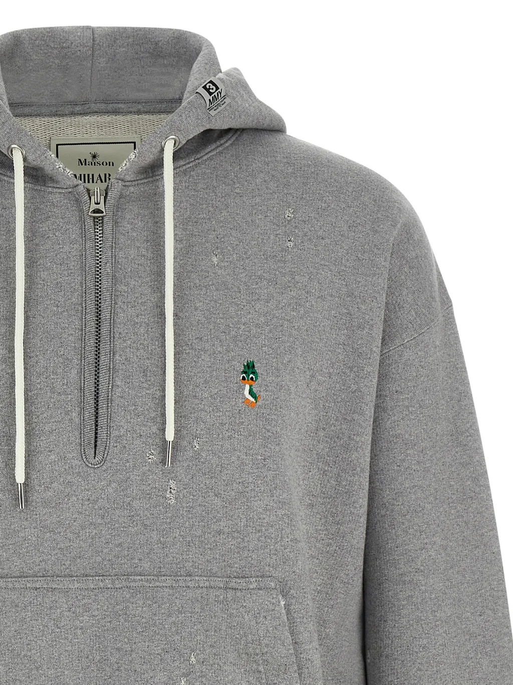 Triple Layered Half-Zip Hoodie