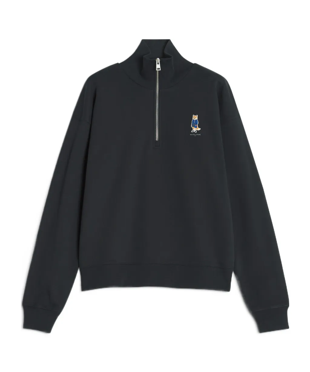 Dressed Fox Half Zip Sweatshirt