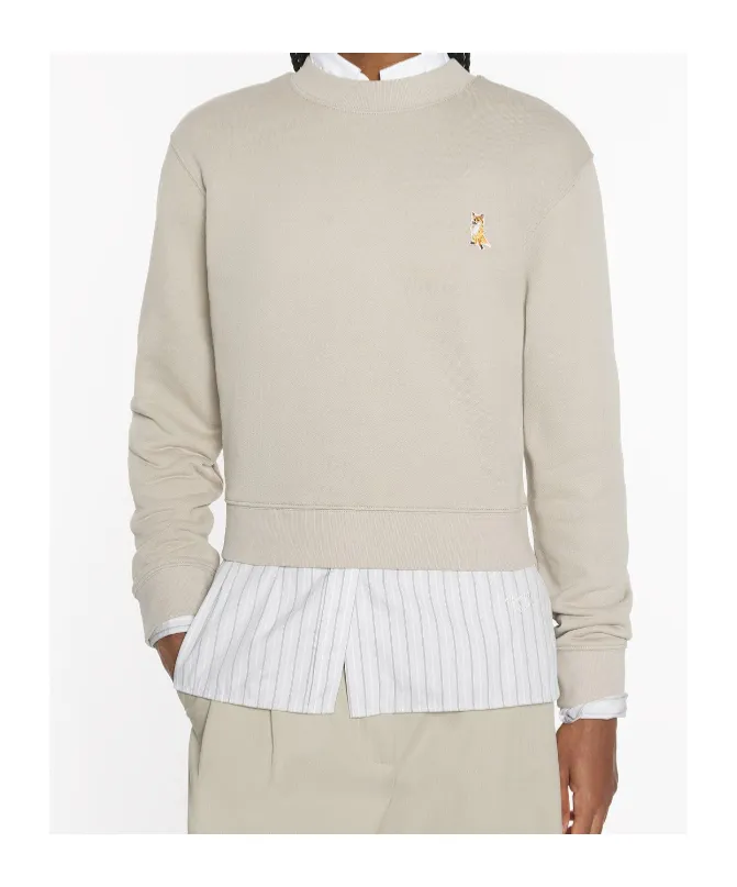 Lady Fox Cropped Sweatshirt
