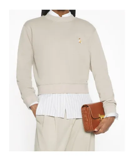 Lady Fox Cropped Sweatshirt