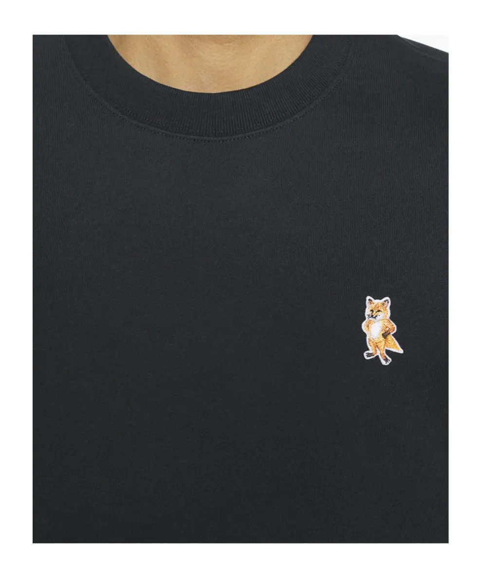 Fox-Embroidered Cotton Sweatshirt