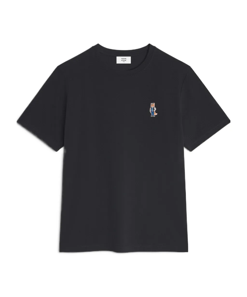 Dressed Fox Embroidered Cotton T-Shirt