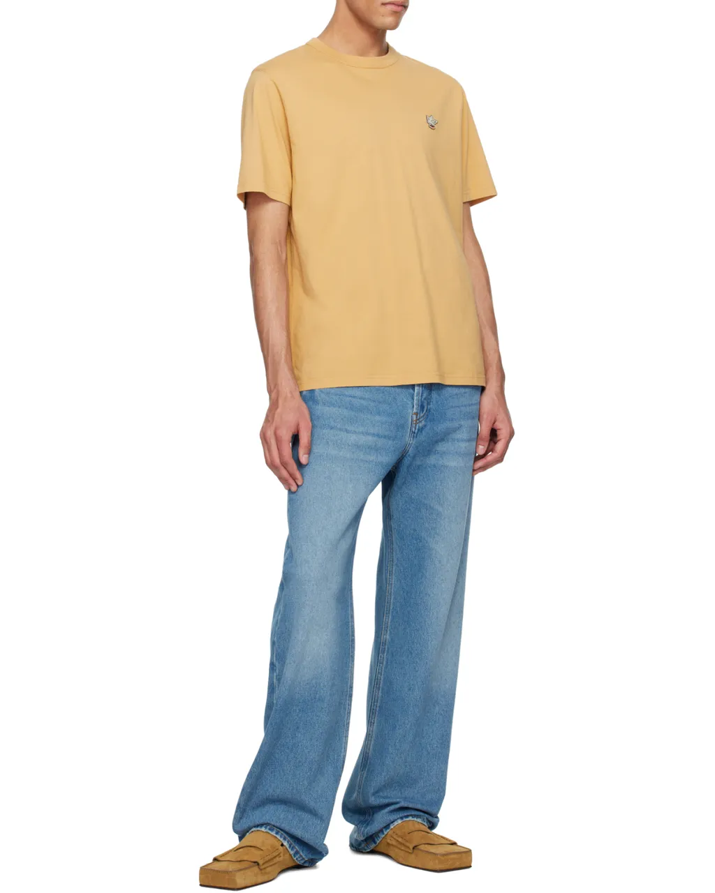 Barista Fox Patch Relax Tee-Shirt