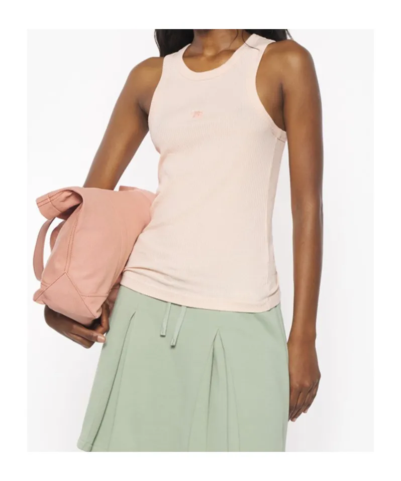 Baby Fox Patch Ribbed Tank Top