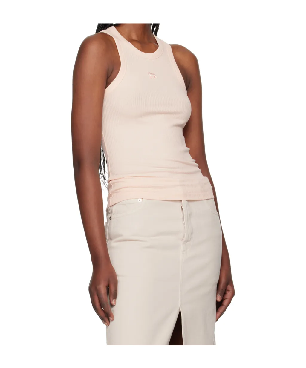 Baby Fox Patch Ribbed Tank Top