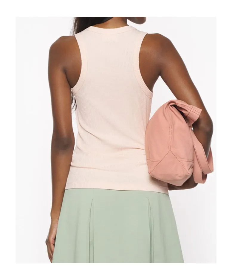 Baby Fox Patch Ribbed Tank Top