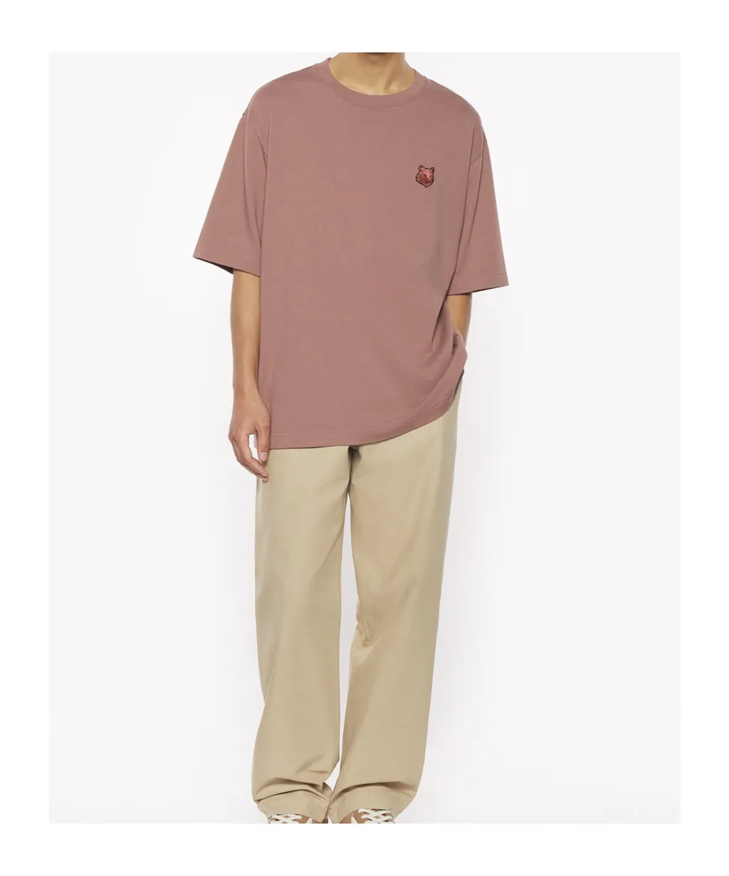 Bold Fox Head Patch Crewneck T-Shirt
