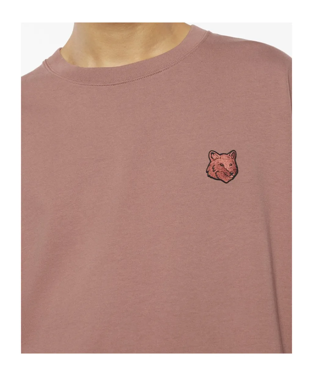 Bold Fox Head Patch Crewneck T-Shirt