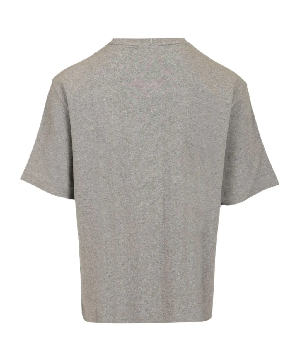 Logo Embroidered Crewneck T-Shirt