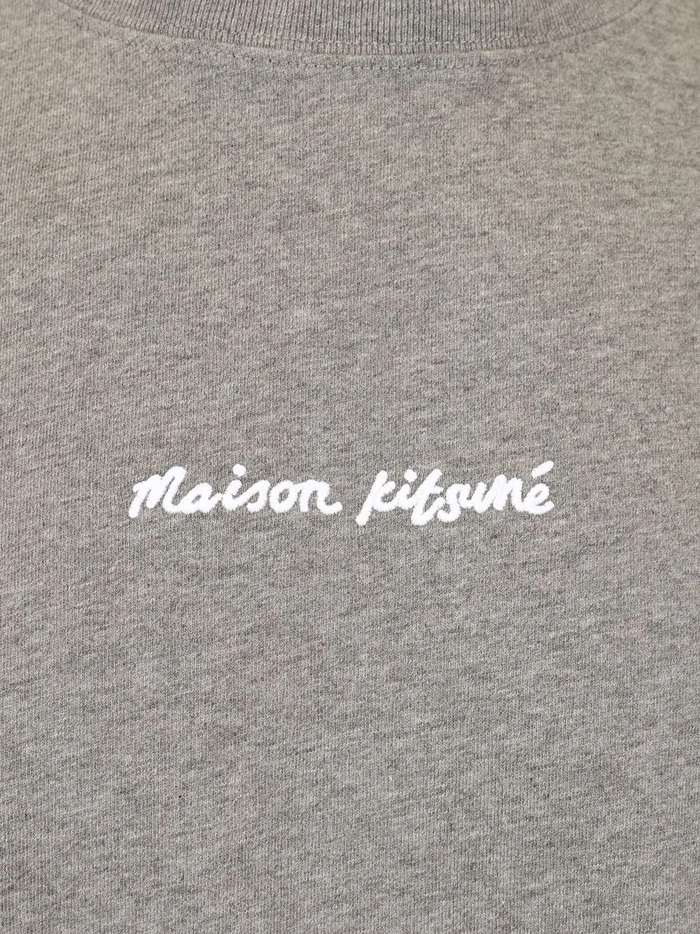Logo Embroidered Crewneck T-Shirt