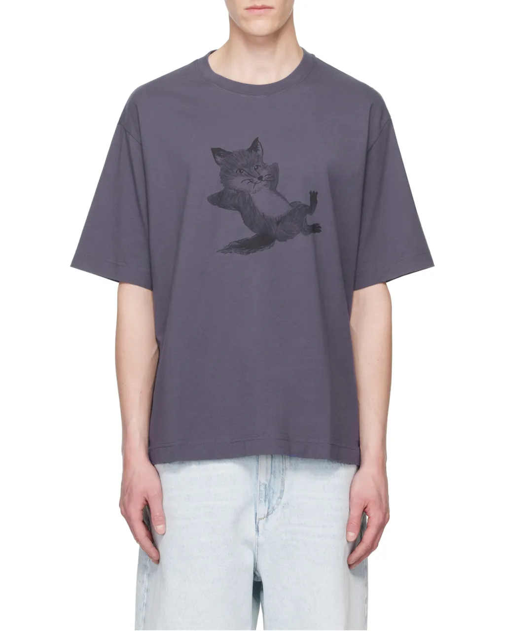 Chillax Print Oversize T-Shirt