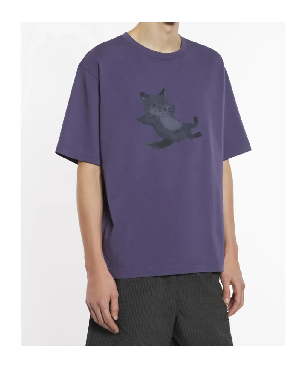 Chillax Print Oversize T-Shirt