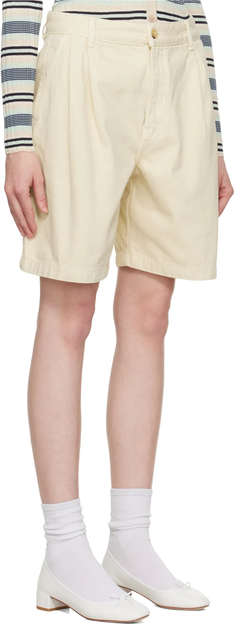 Casual Pleated Bermuda