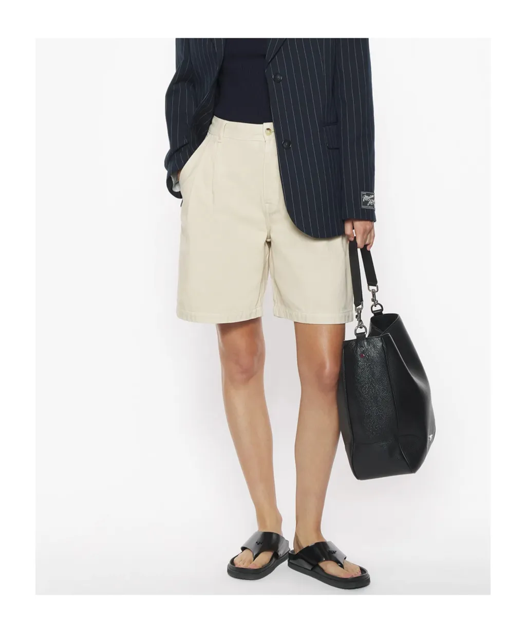 Casual Pleated Bermuda
