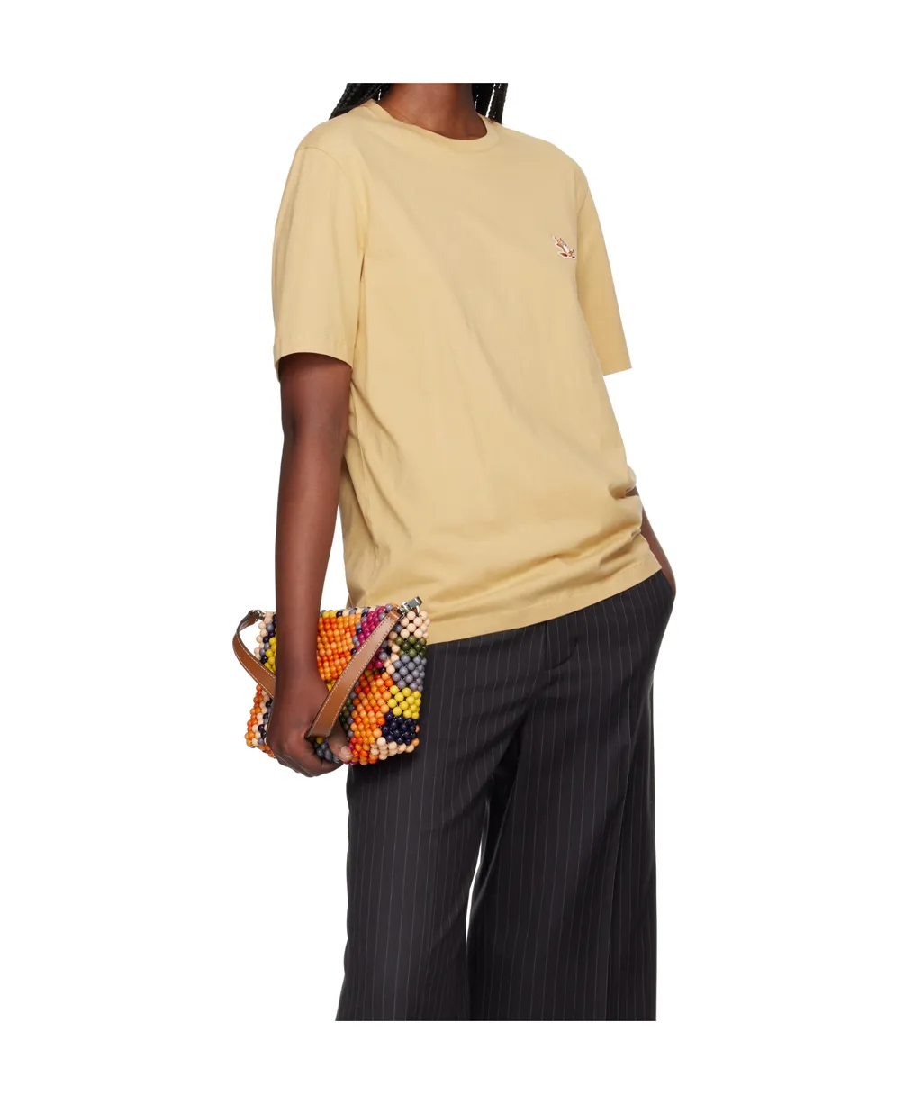 Chillax Fox Patch Crewneck T-Shirt