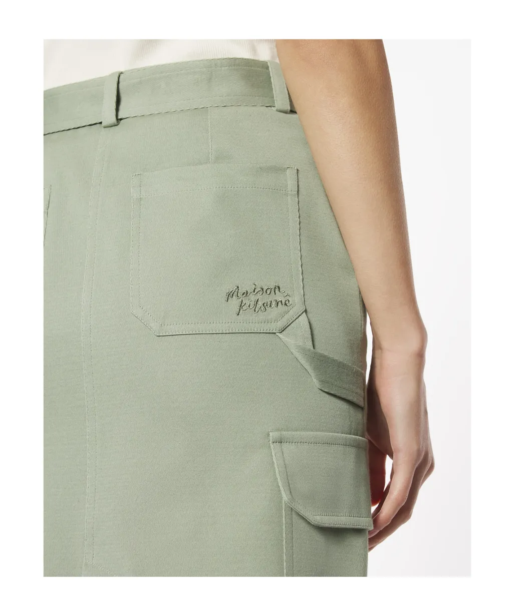 Belted Utility Skirt