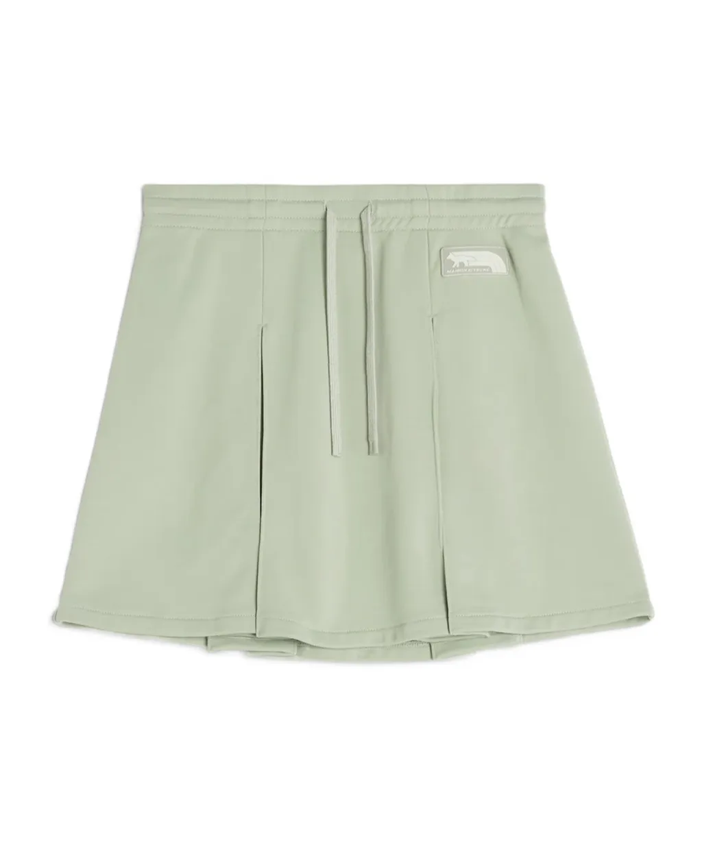 Flash Fox Mini Pleated Skirt