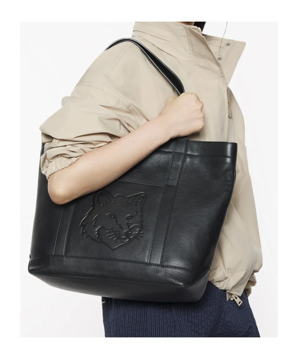 Fox Head Medium Tote Bag