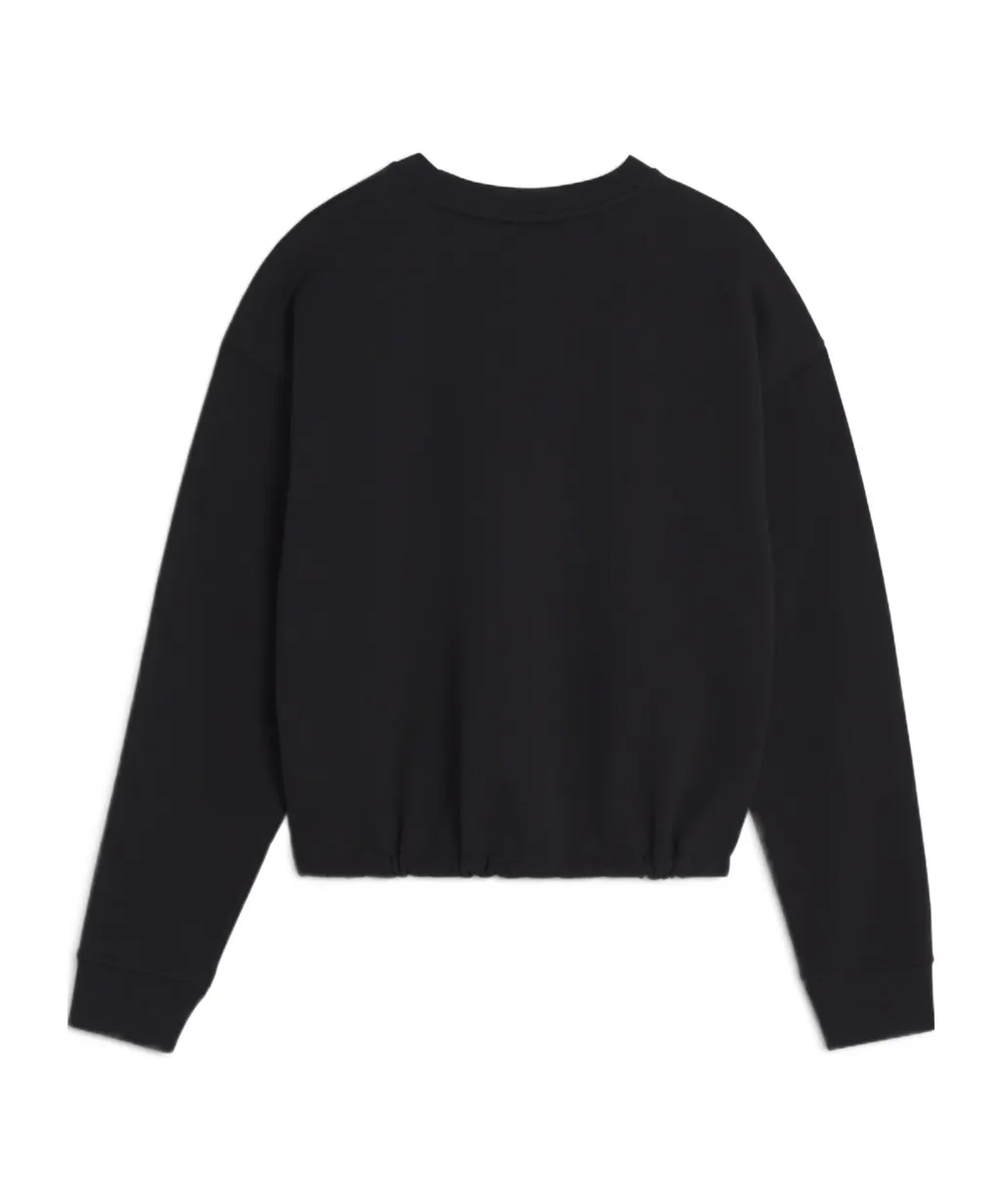 Baby Fox Patch Drawstring Comfort Sweatshirt