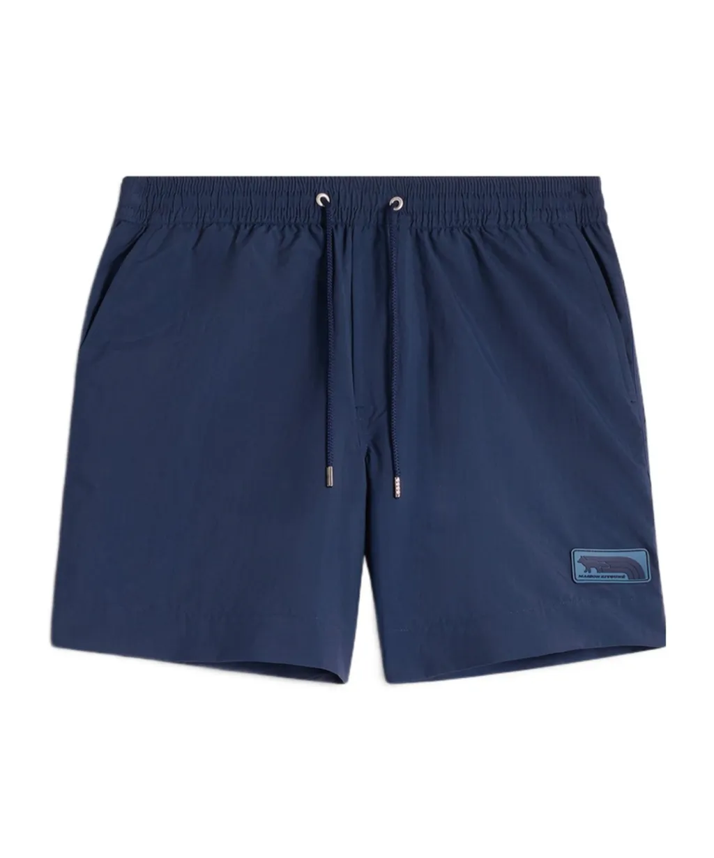 Flash Fox Drawstring Swim Shorts
