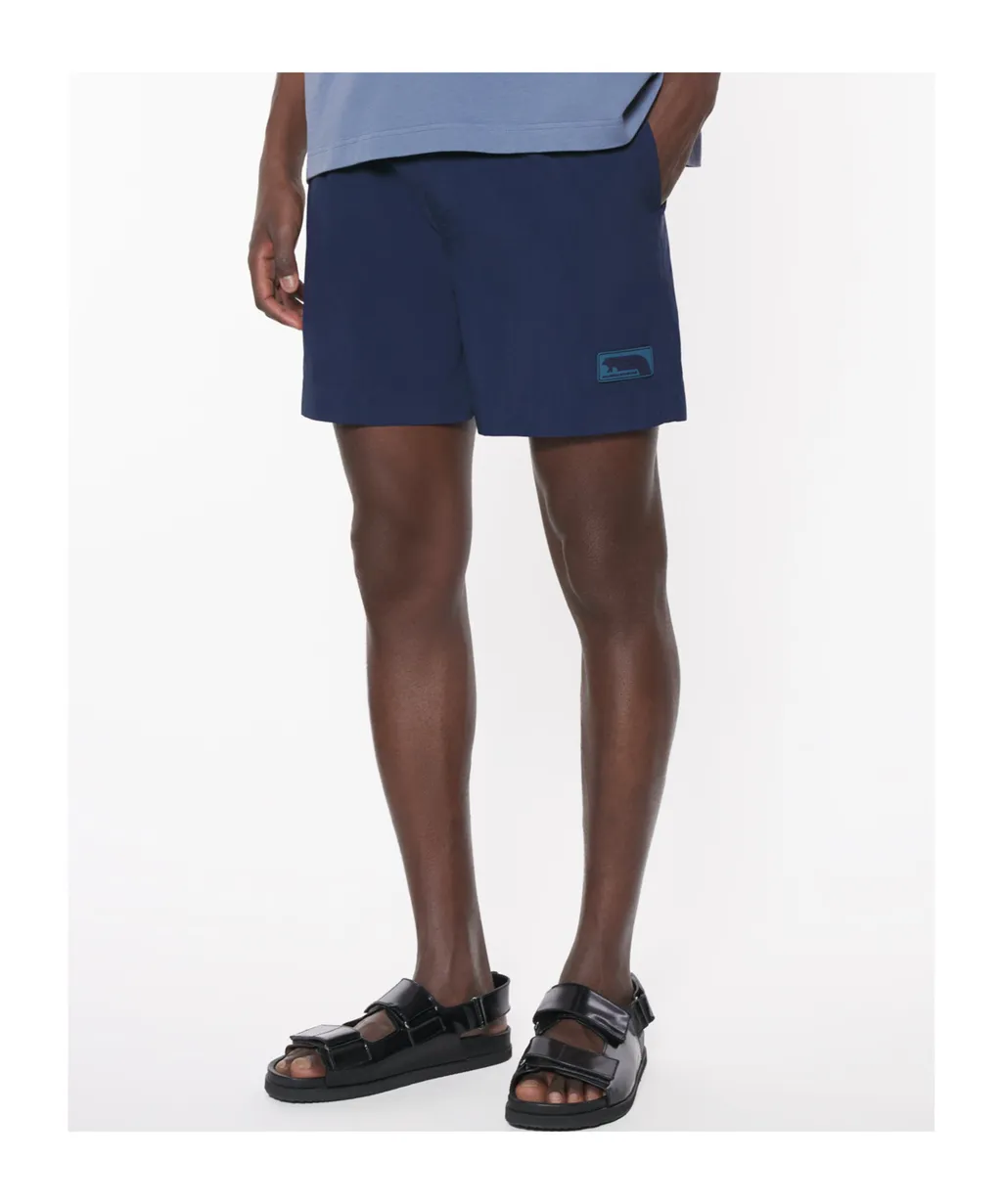 Flash Fox Drawstring Swim Shorts