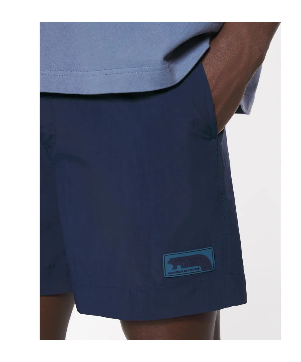 Flash Fox Drawstring Swim Shorts