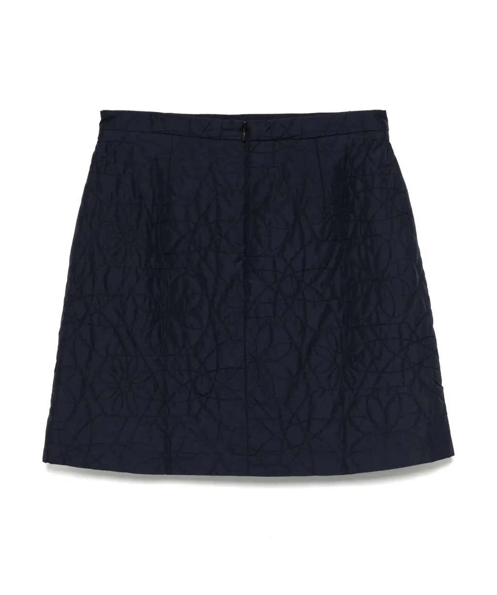 Quilted Mini Skirt