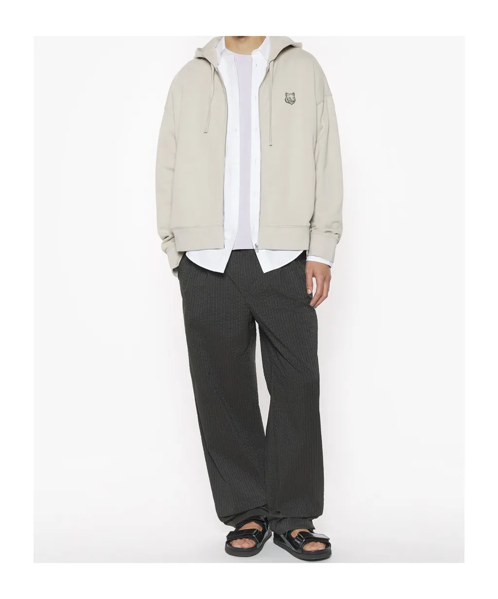 Bold Fox Head Patch Oversize Hoodie