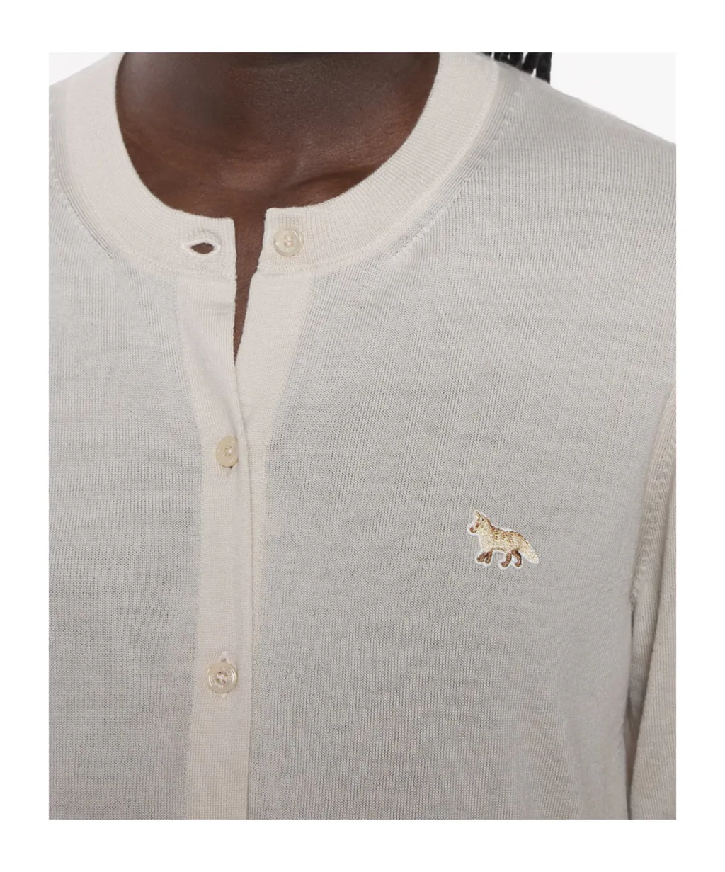 Baby Fox Embroidered Knitted Cardigan