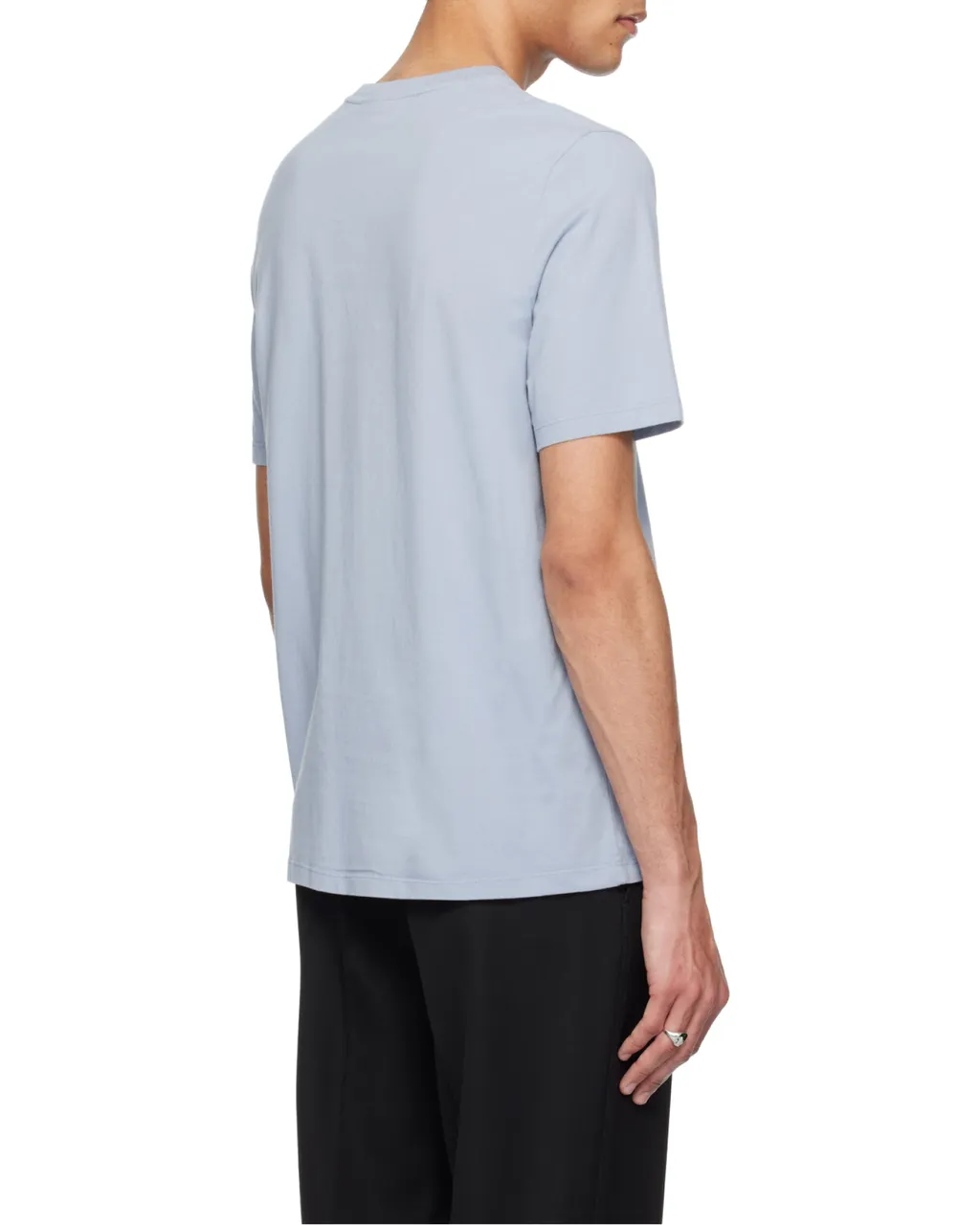 Chillax Fox Patch Crewneck T-Shirt