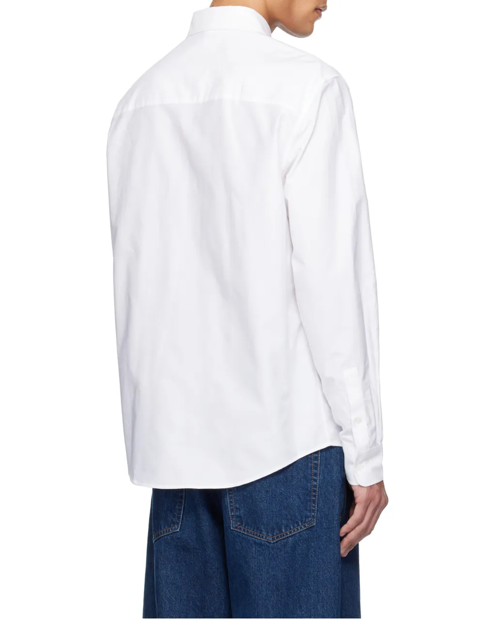 Fox-Head Patch Long-Sleeved Shirt