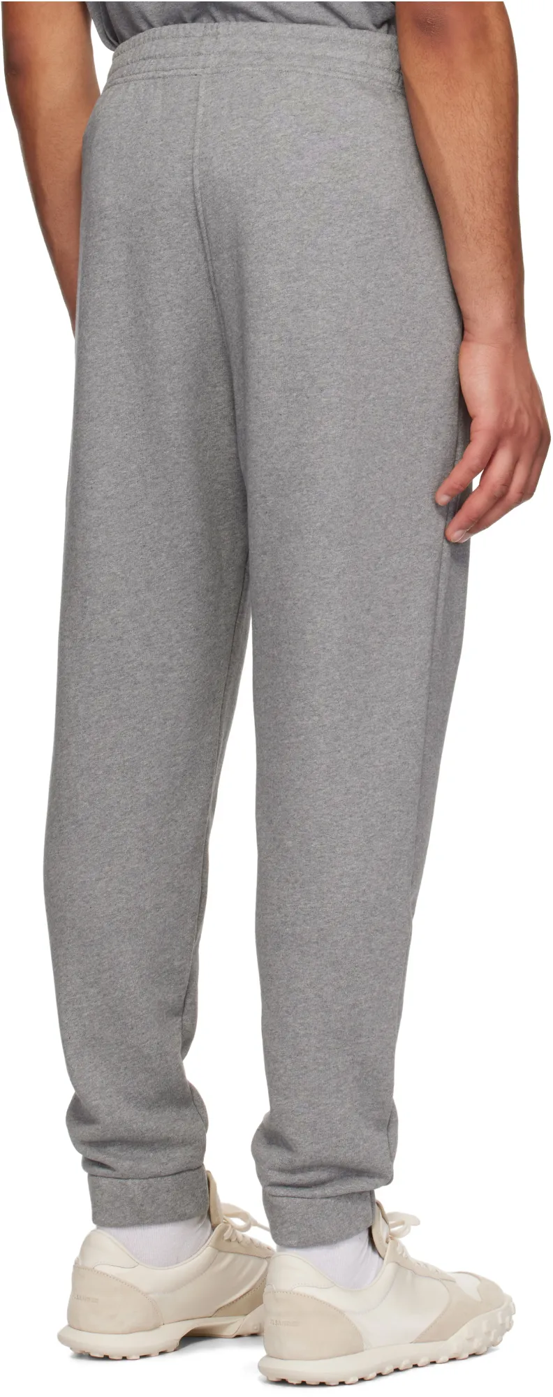 Fox-Embroidered Joggers