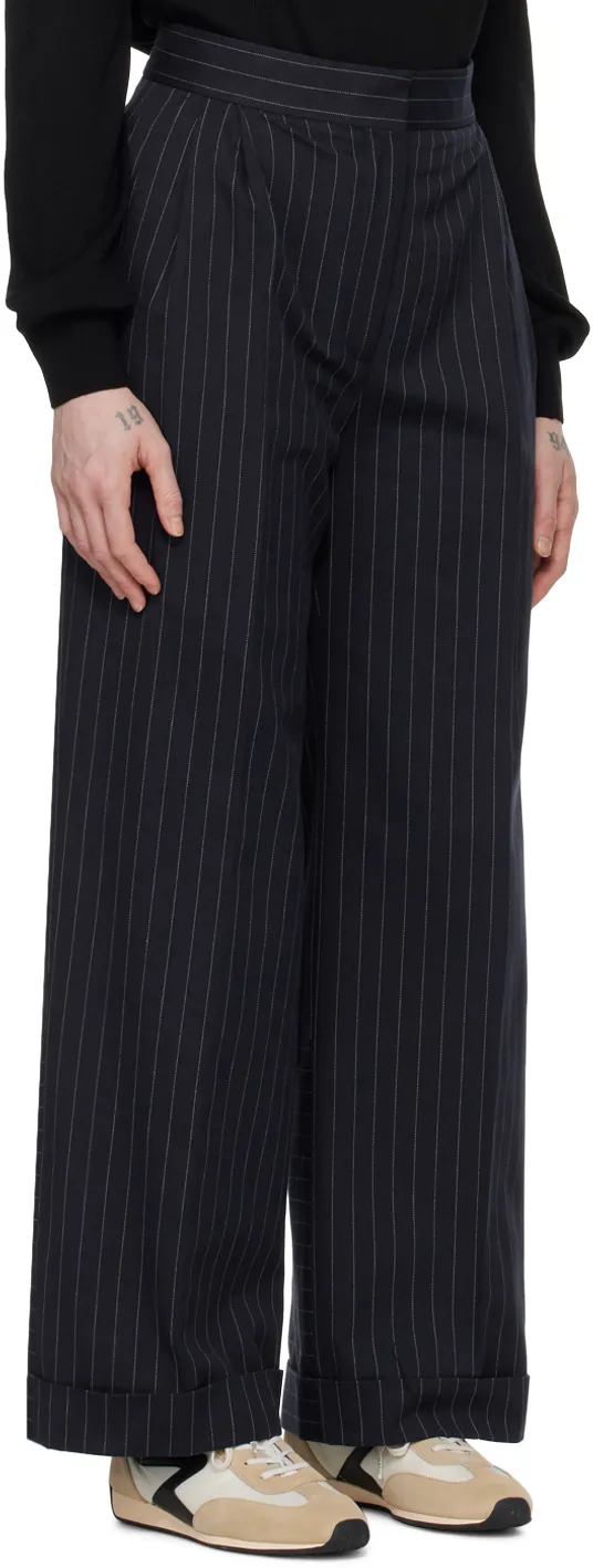 Striped Casual Pants