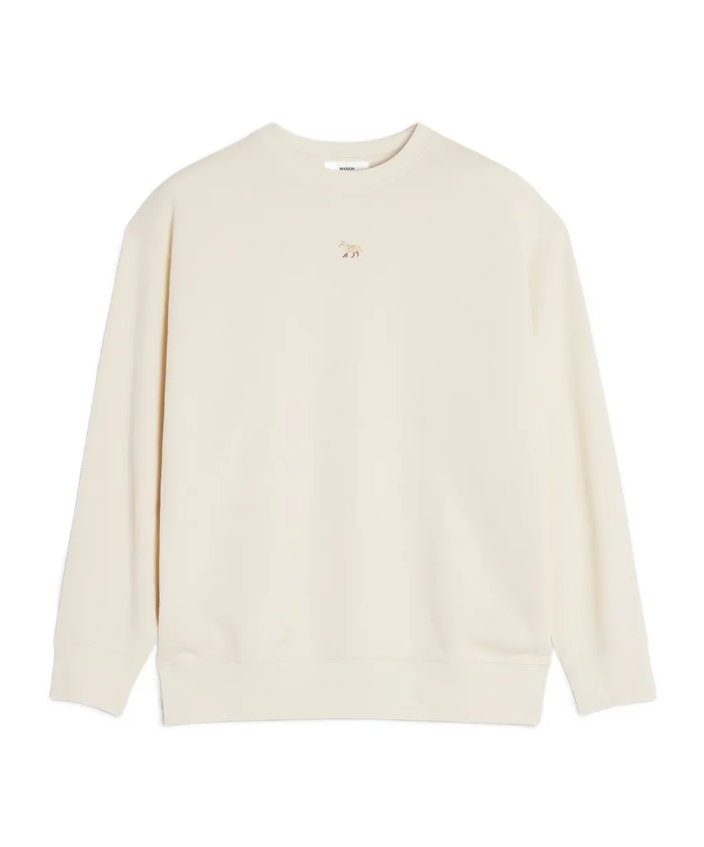 Baby Fox Patch Oversize Sweatshirt